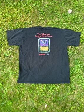 vintage MicroProse Magic The Gathering promotional t-shirt "Call from the Grave”